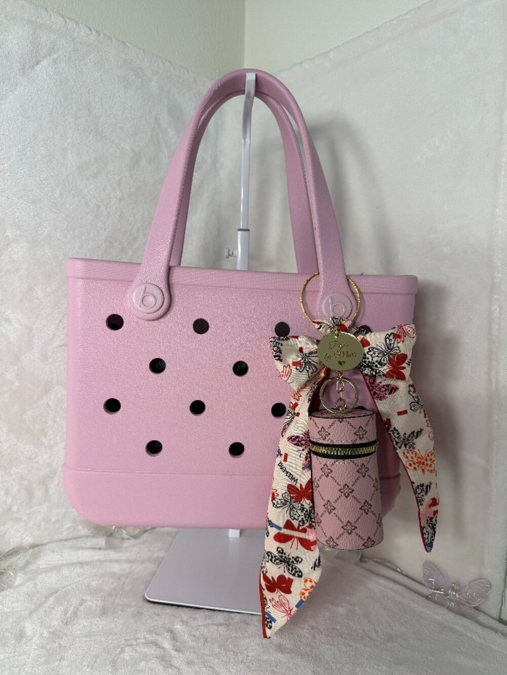 Bogg Bitty Small Tote with Inserts & Pepa by Murr Charm - Picture 9 of 11